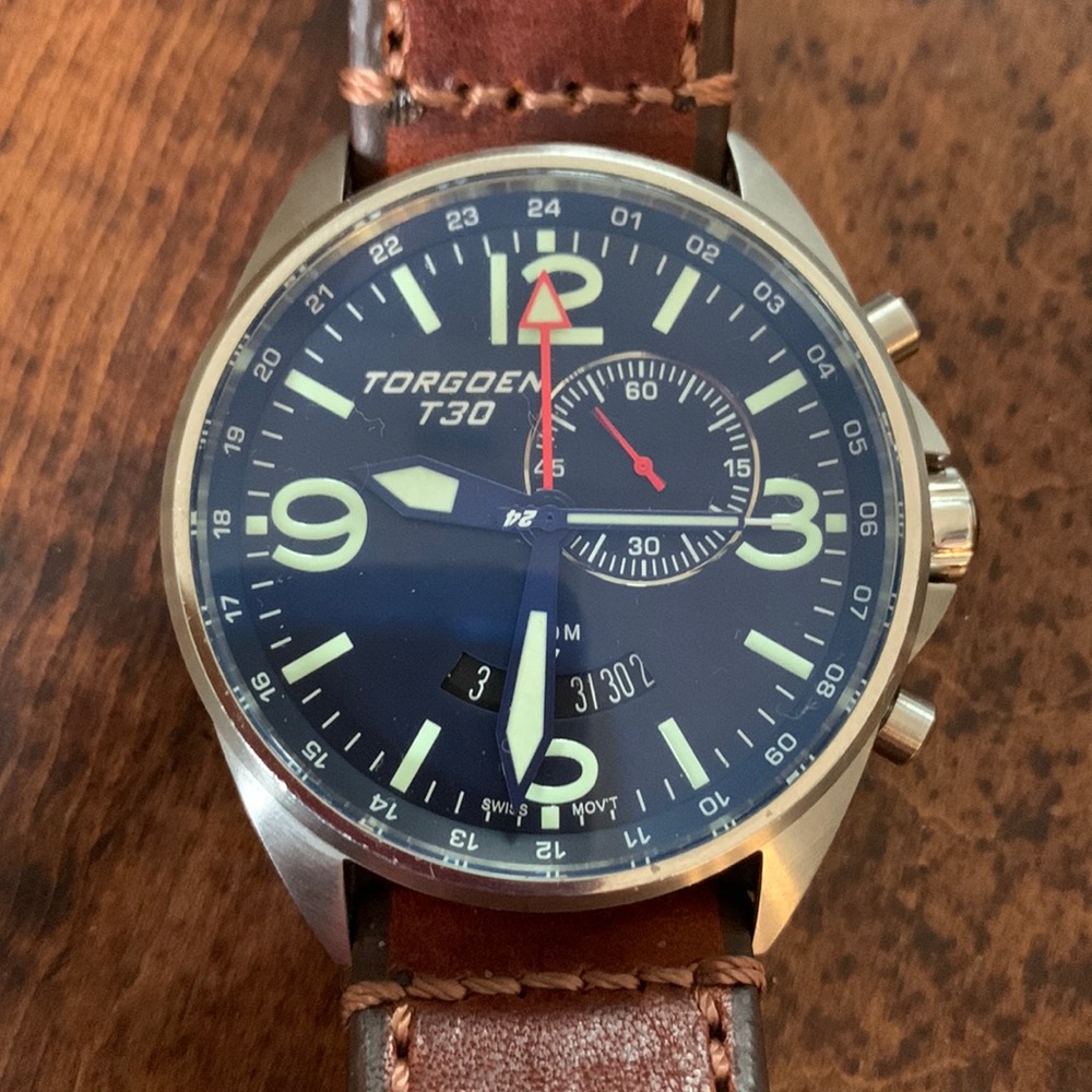 Torgoen T30 mens watch
